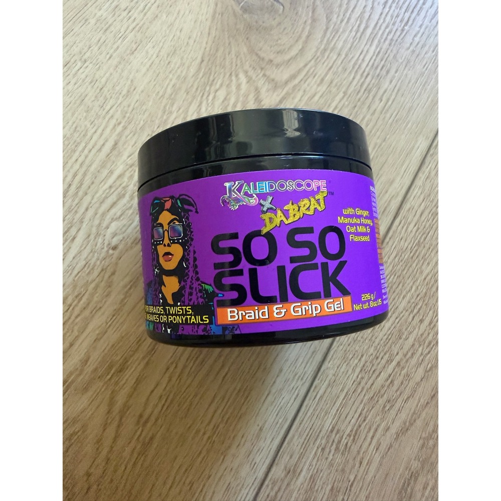 Kaleidoscope x Da Brat So So Slick Braid & Grip Gel 8oz Ginger Manuka Honey